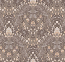 Бежевые обои с цветами Loymina British Style Forest Brit6 010